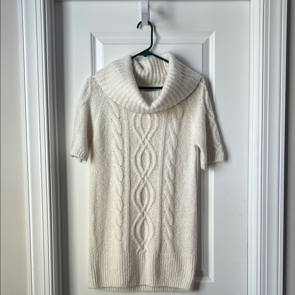 Old Navy Cream Cowl Neck Sweater